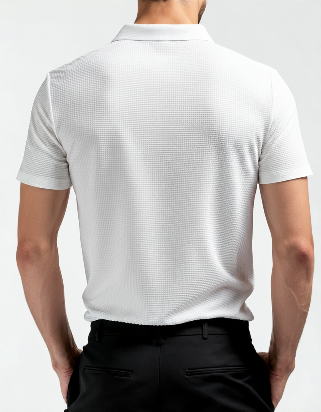 Prestige Silk Polo Shirt (anti-wrinkle)