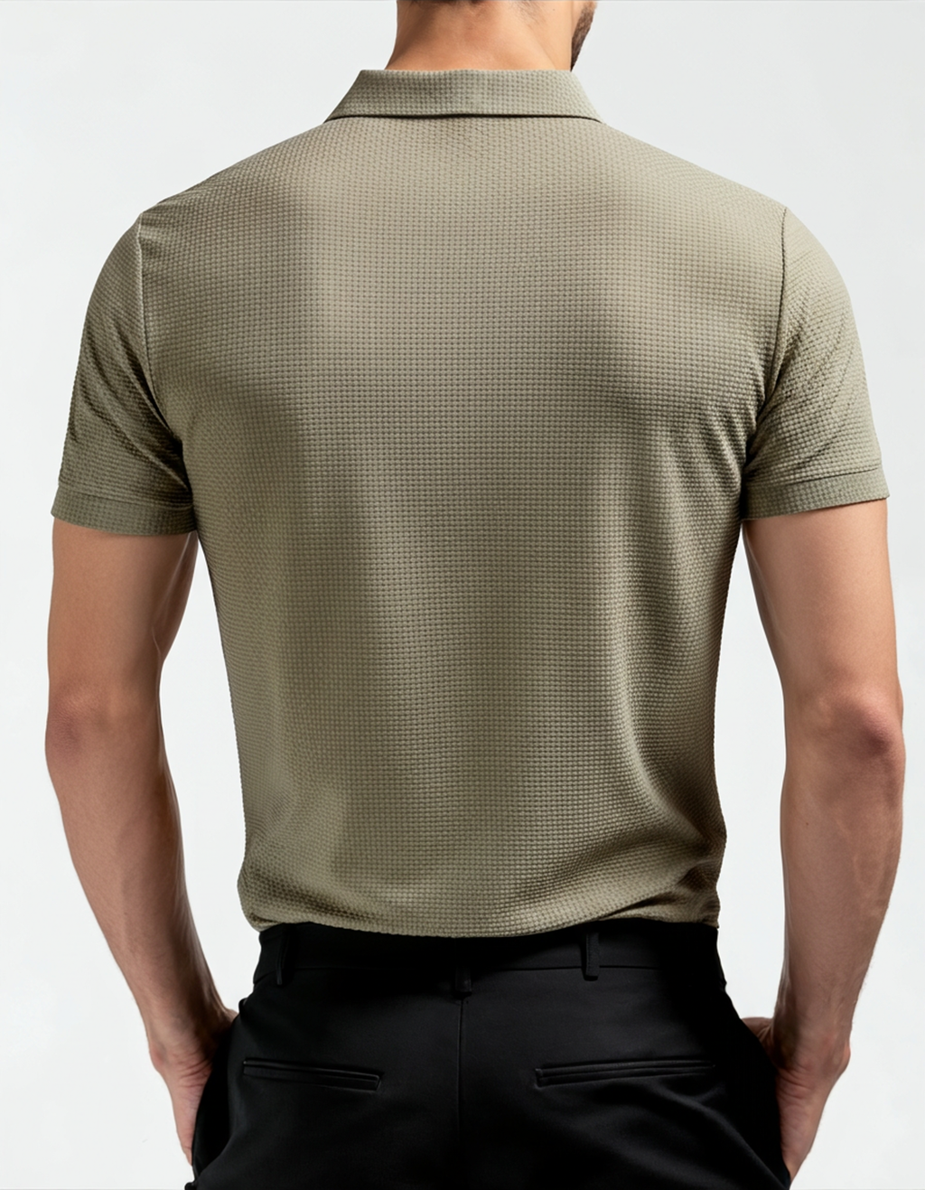 Prestige Silk Polo Shirt (anti-wrinkle)