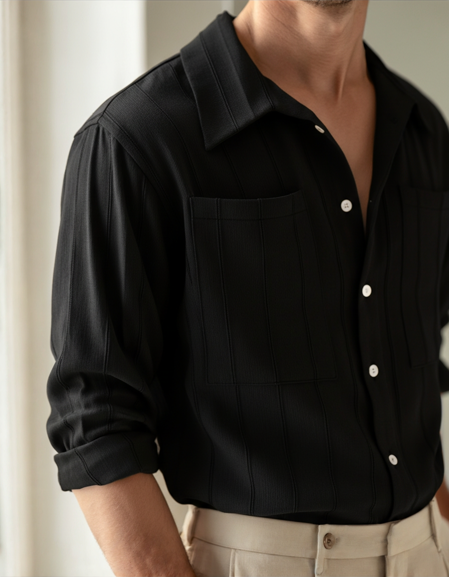 ST Tropez ribbed shirt