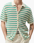 Marbella Knitted Button-Up Shirt