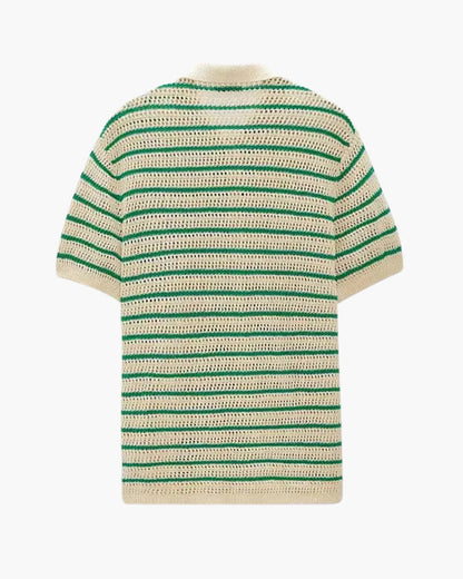 Camisa de Malha com Botões Marbella