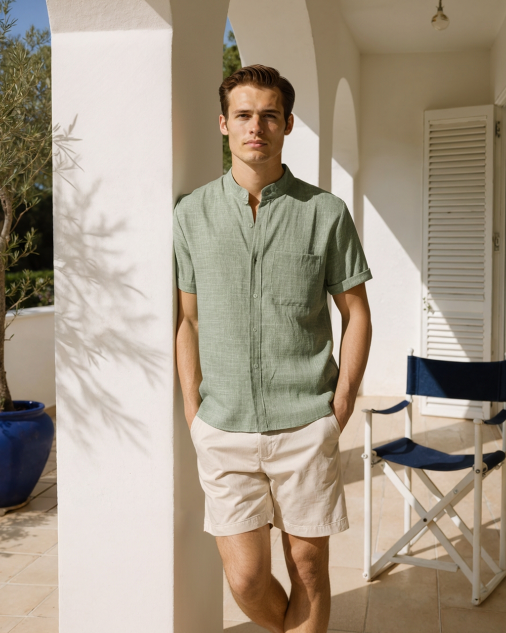 Mandarin Mark Shirt