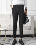 Stretch Trousers with Anti-Crease Technology