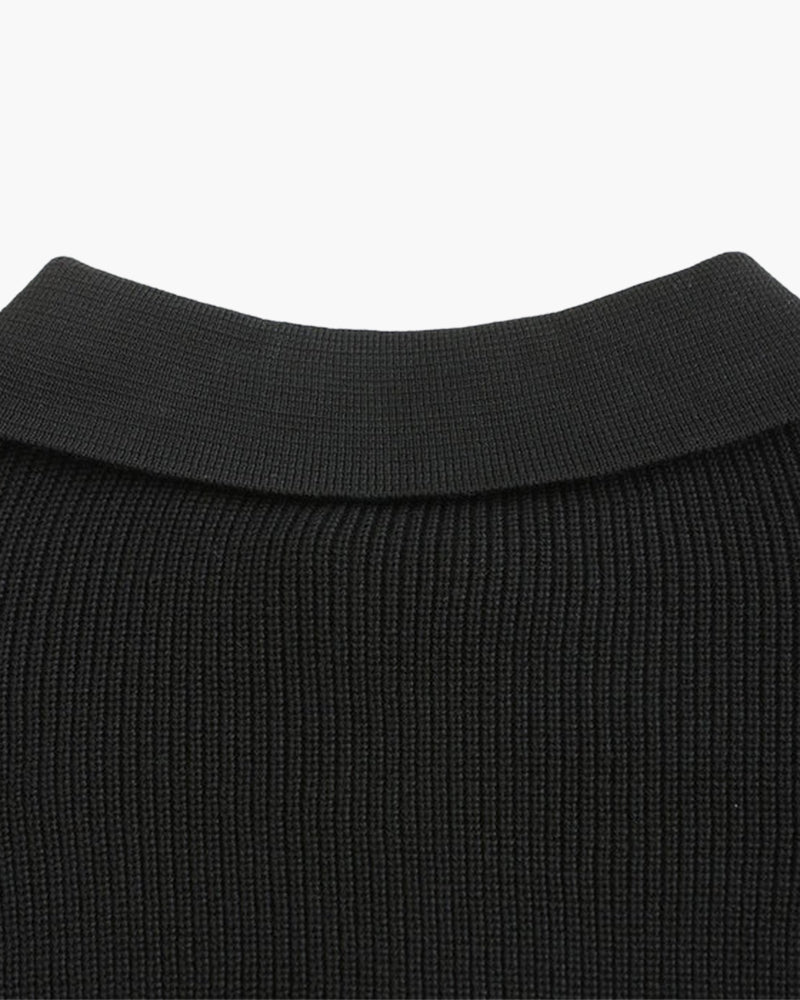 Cashmere Jumper with Half Zip