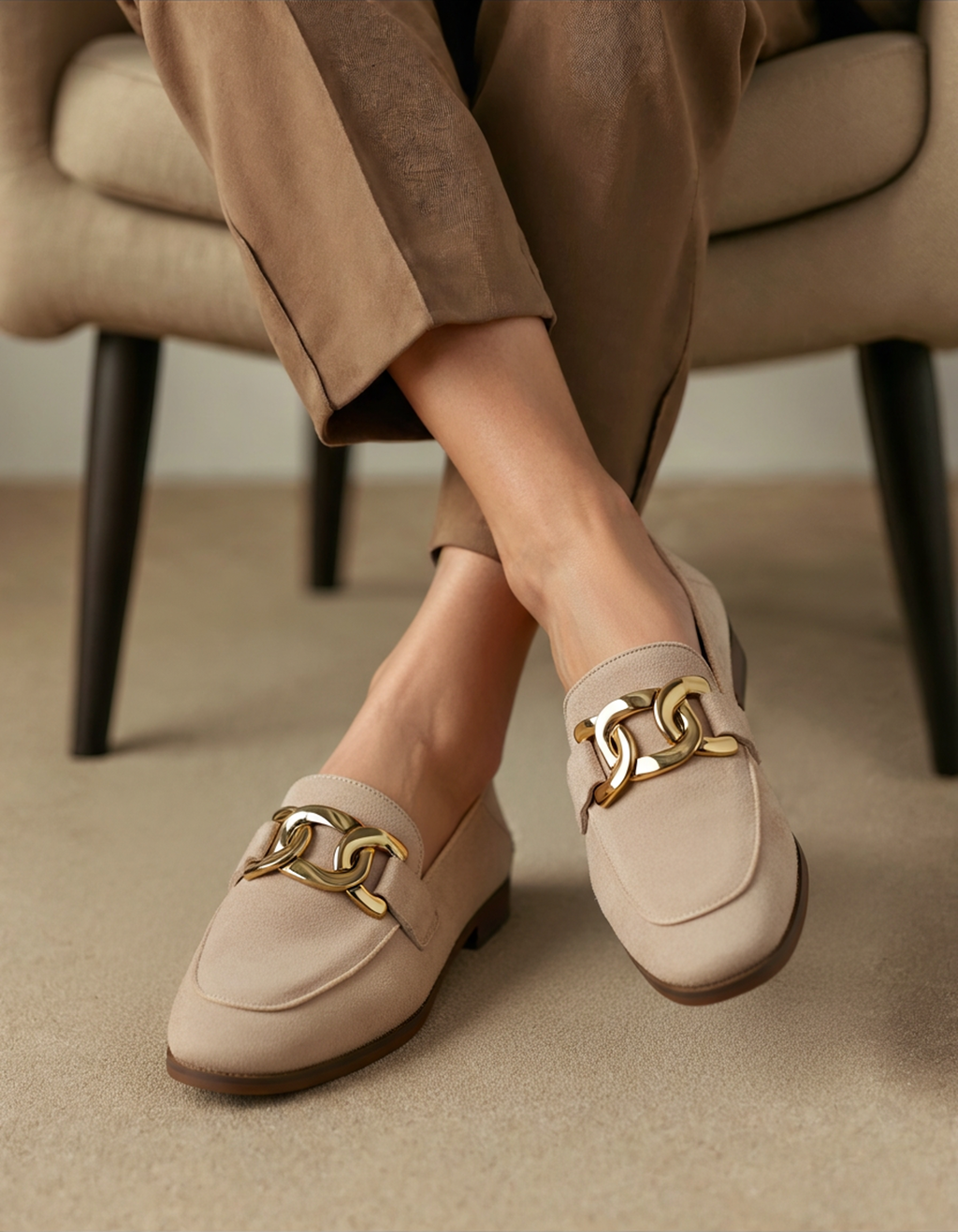 Duquesa Suede Loafers