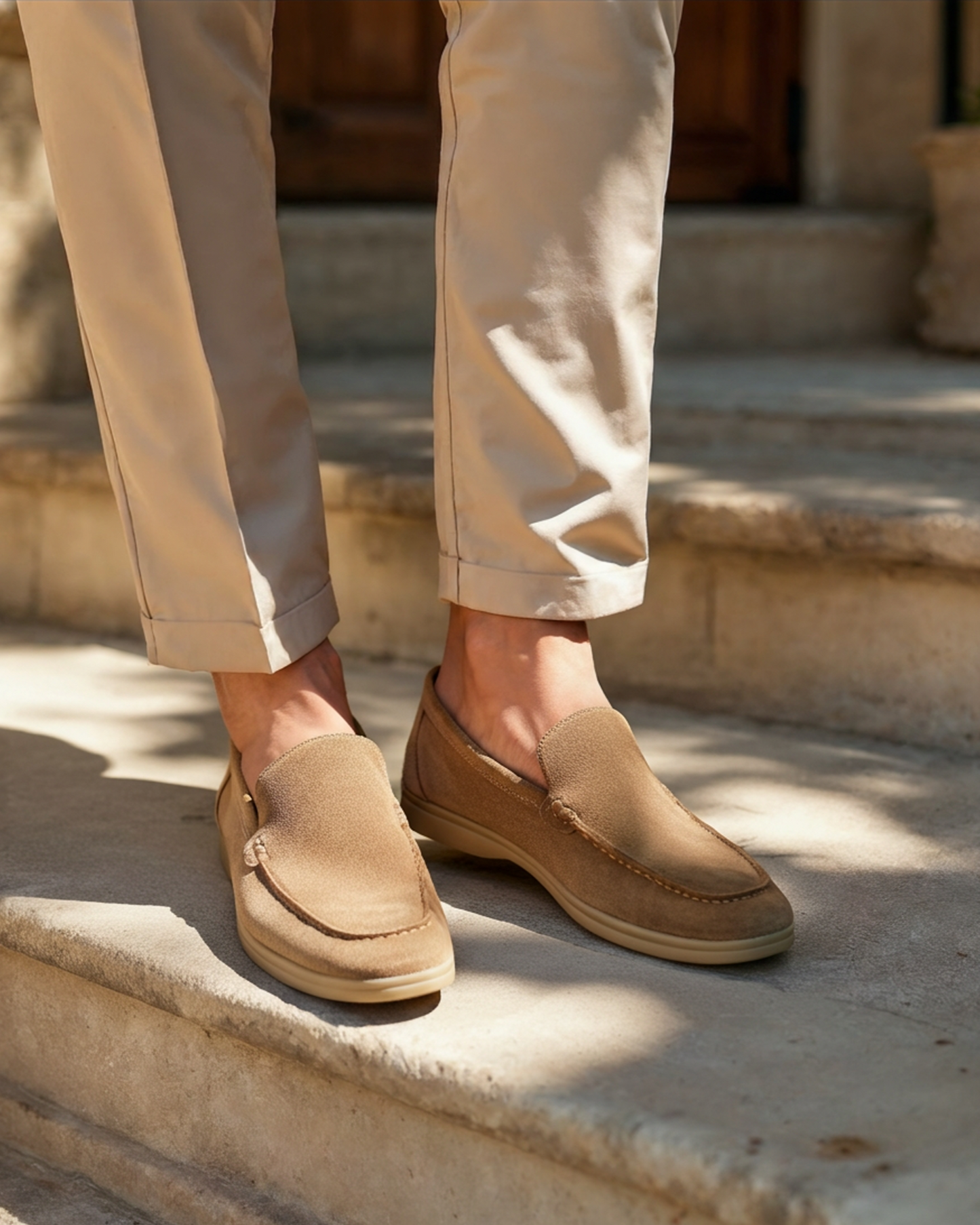 Mocassins de Camurça Premium