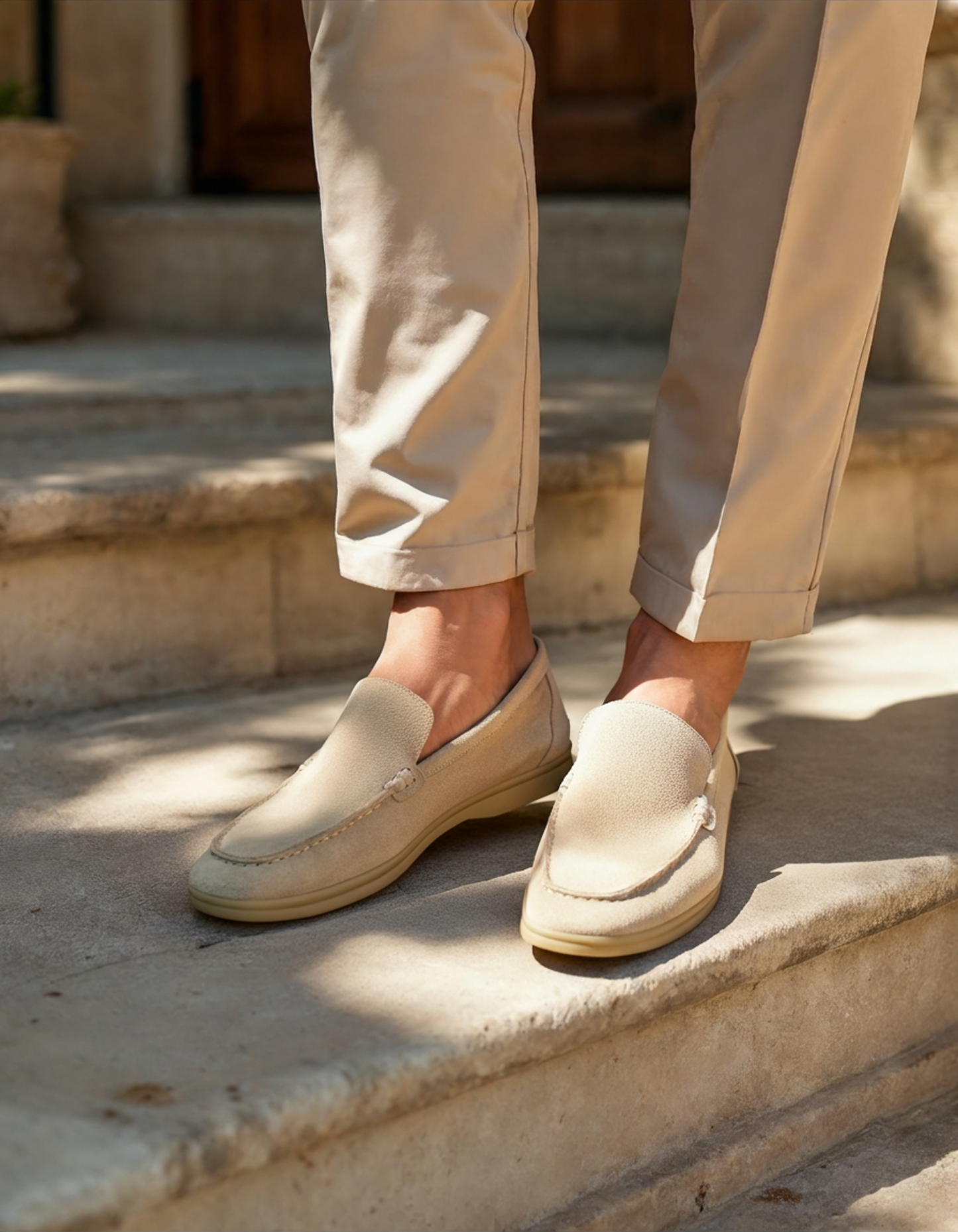 Mocassins de Camurça Premium
