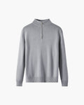 100% Merino Wool Half-Zip Jumper